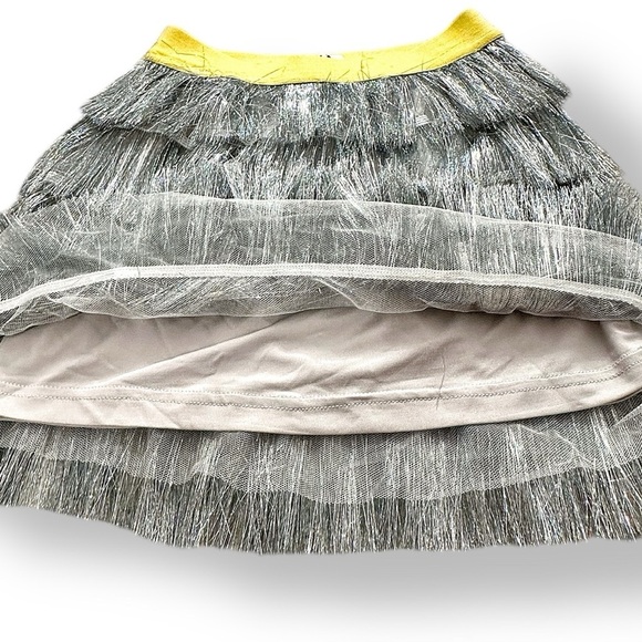 MIA New York | Tiered Tinsel Tassel Skirt (M) - Picture 3 of 5